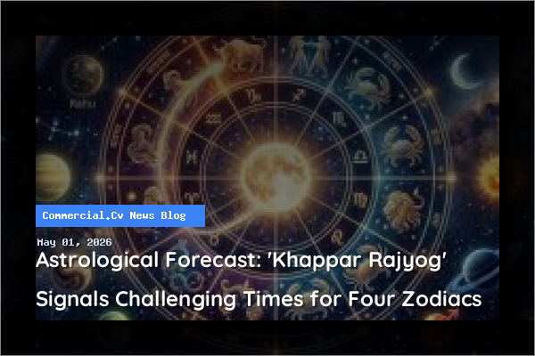 Astrological Forecast: 'Khappar Rajyog' Signals Challenging Times for Four Zodiacs